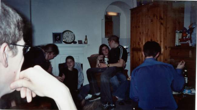 Would that be James with wine?