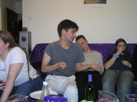 Relaxed people