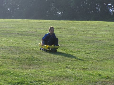Grass Sledging