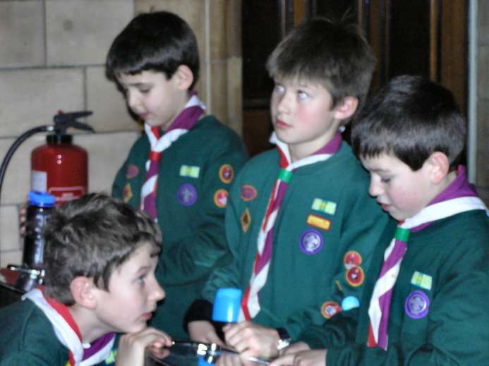 An electronic quiz fascinates Cubs