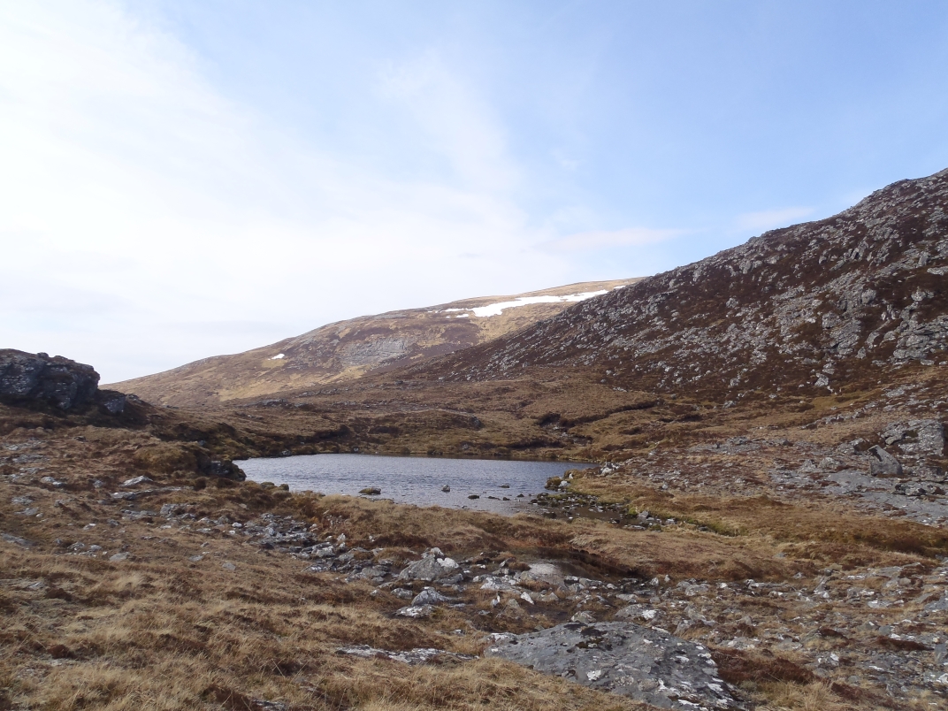 Day 1 - Walk in from Lochluichart station