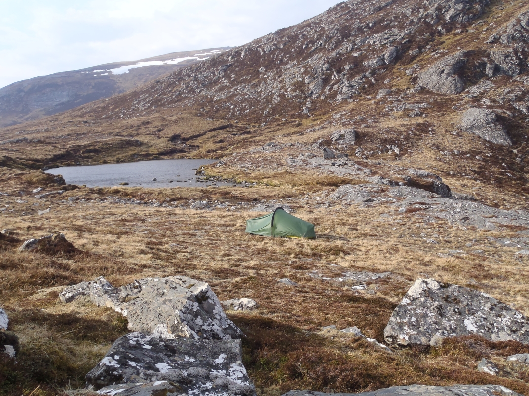 Day 1 - Walk in from Lochluichart station