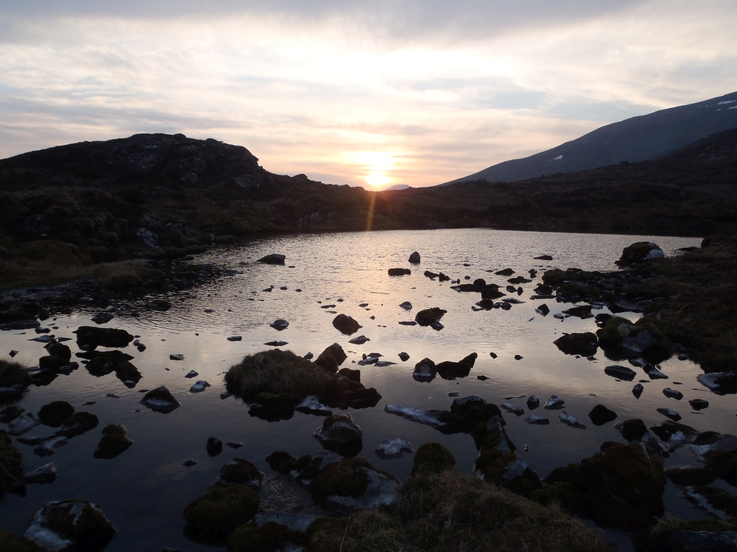 Day 1 - Walk in from Lochluichart station