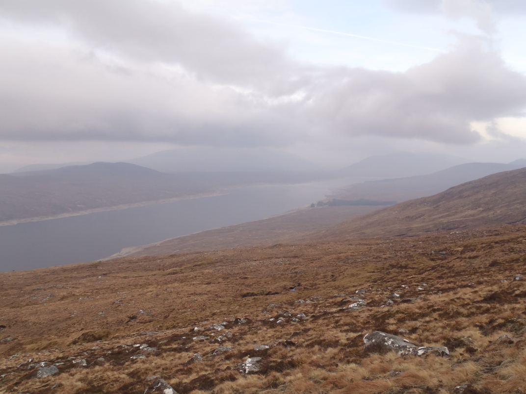 Day 2 - An Coileachan - Meall Gorm - Sgurr Mor - Meall a'Chrasgaidh - Sgurr nan Clach Geala - Sgurr nan Each
