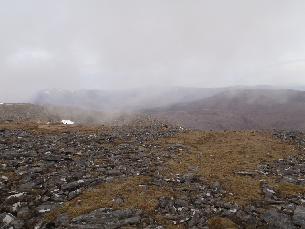 Day 2 - An Coileachan - Meall Gorm - Sgurr Mor - Meall a'Chrasgaidh - Sgurr nan Clach Geala - Sgurr nan Each