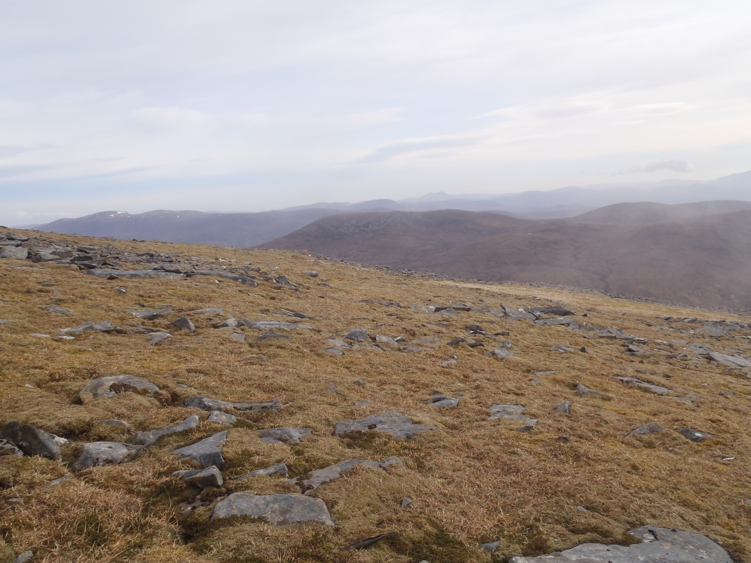 Day 2 - An Coileachan - Meall Gorm - Sgurr Mor - Meall a'Chrasgaidh - Sgurr nan Clach Geala - Sgurr nan Each