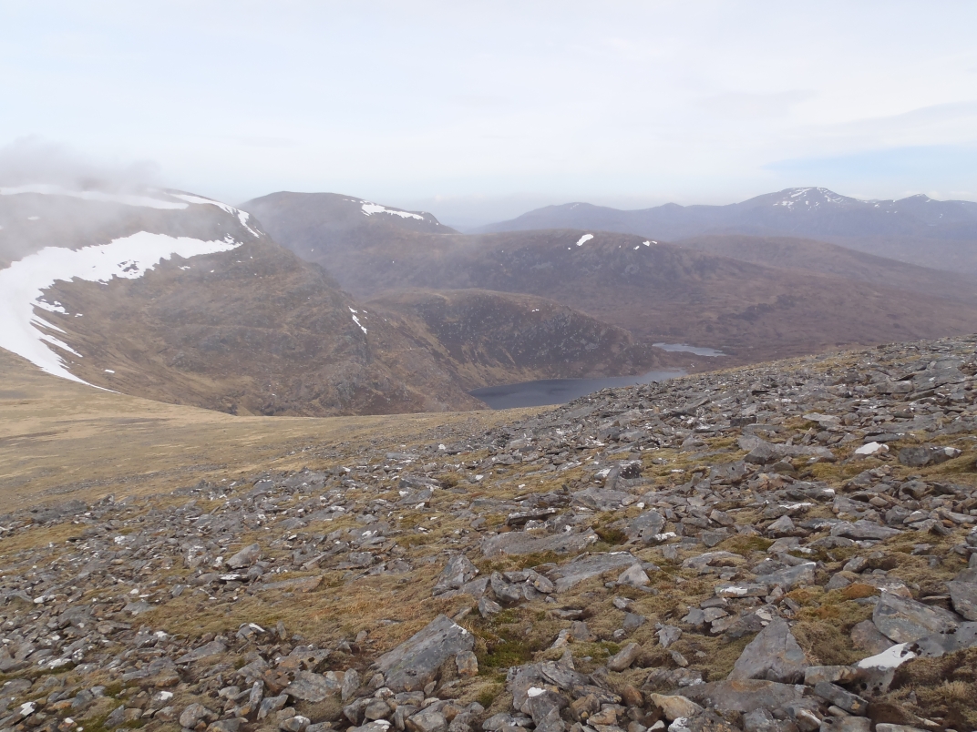 Day 2 - An Coileachan - Meall Gorm - Sgurr Mor - Meall a'Chrasgaidh - Sgurr nan Clach Geala - Sgurr nan Each