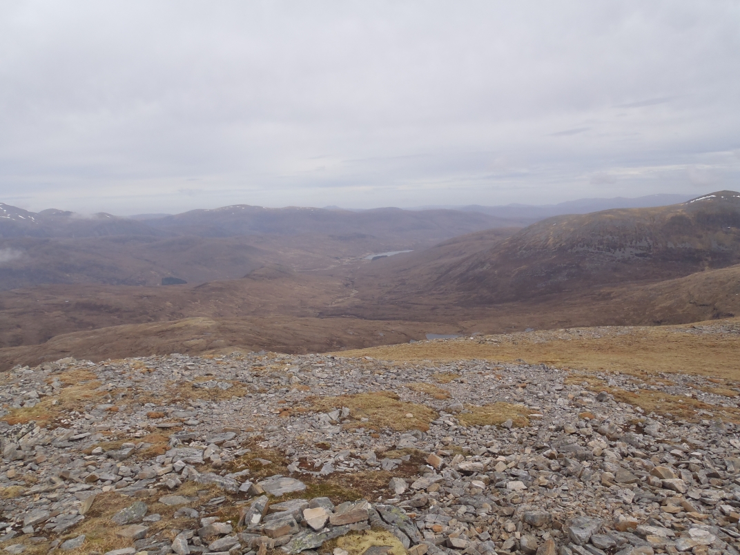 Day 2 - An Coileachan - Meall Gorm - Sgurr Mor - Meall a'Chrasgaidh - Sgurr nan Clach Geala - Sgurr nan Each