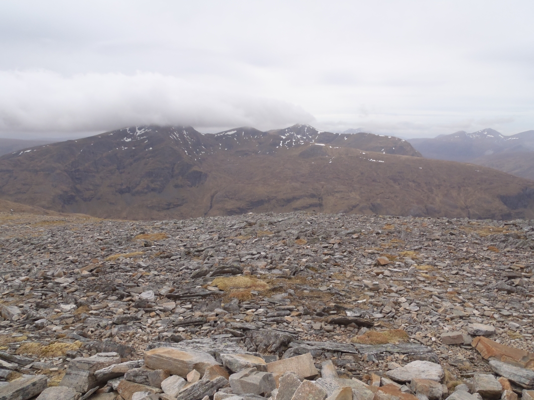 Day 2 - An Coileachan - Meall Gorm - Sgurr Mor - Meall a'Chrasgaidh - Sgurr nan Clach Geala - Sgurr nan Each