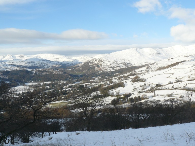 Ambleside - Wansfell Pike - Troutbeck - Jenkin Cragg - Ambleside