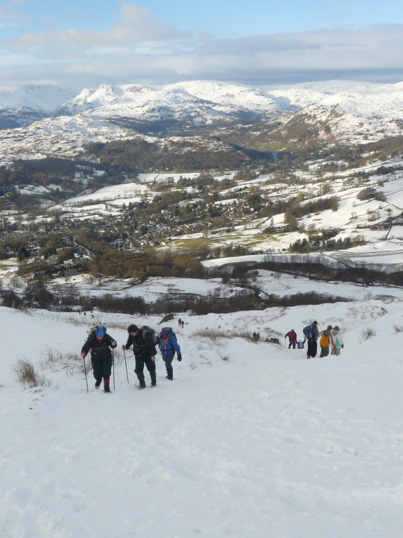Ambleside - Wansfell Pike - Troutbeck - Jenkin Cragg - Ambleside