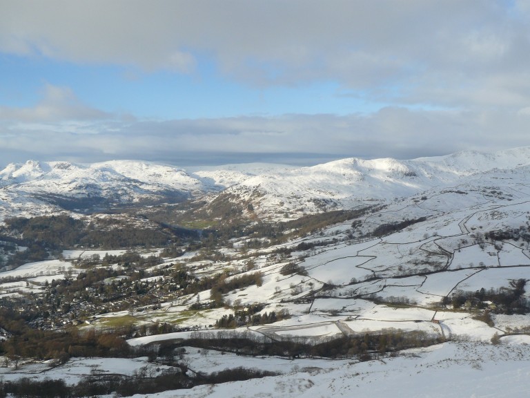 Ambleside - Wansfell Pike - Troutbeck - Jenkin Cragg - Ambleside