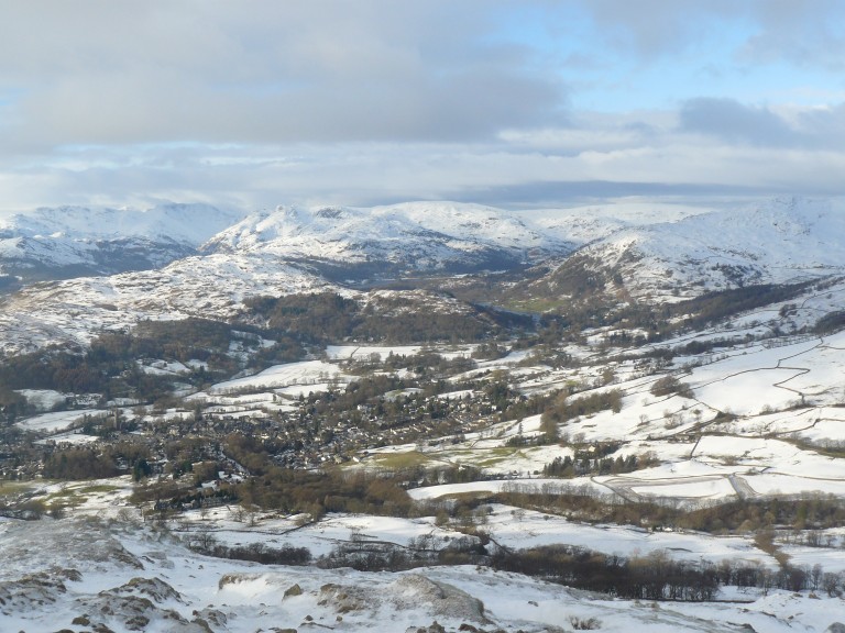 Ambleside - Wansfell Pike - Troutbeck - Jenkin Cragg - Ambleside