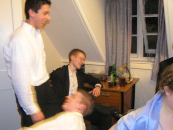James may have had something to drink tonight
