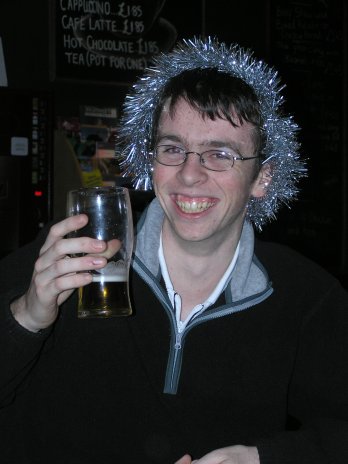 In the pub