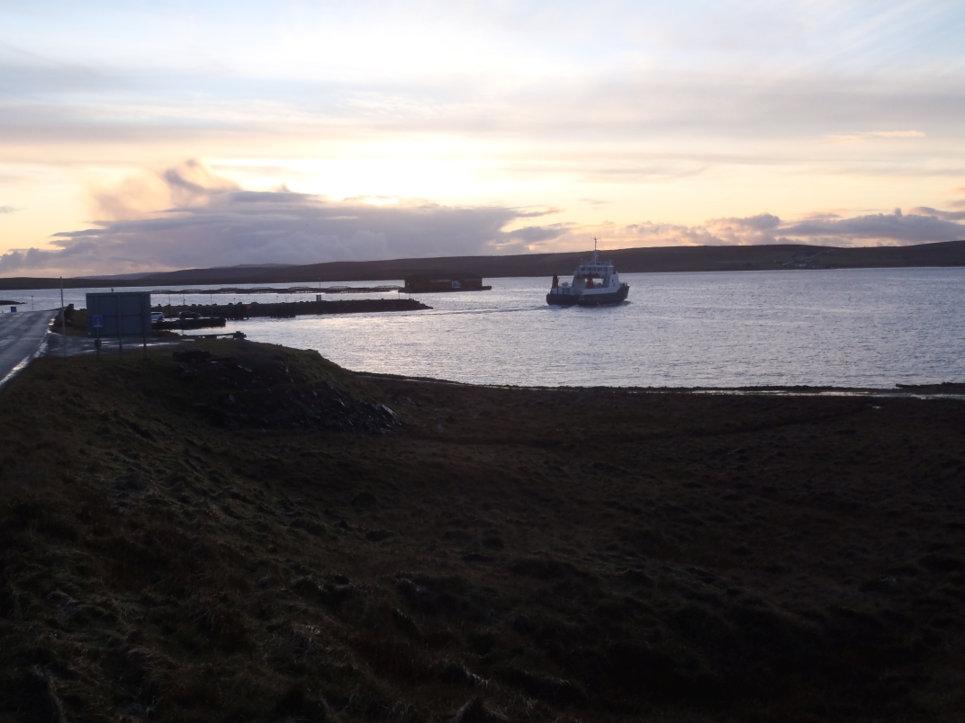 Day 3 - Loch of Vollister - Gutcher - ferry to Belmont - Loch of Stourhoull