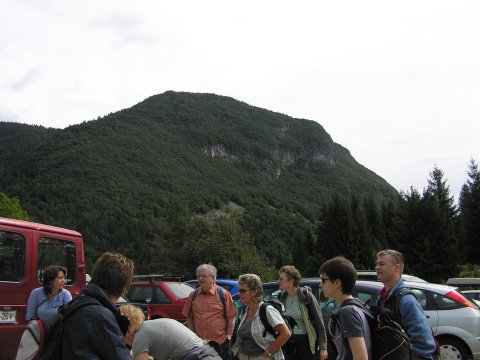 Walk to Mostnica Waterfall
