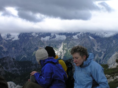 View from Debela Pec summit