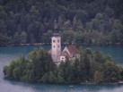 Bled church and island