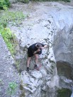 Walk to the Kozjek waterfall