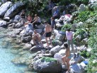 Return from Kozjek waterfall