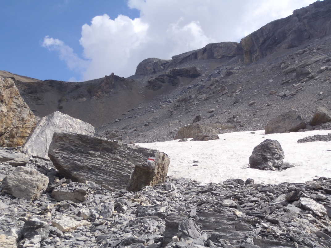 Lammerenhutte - Rothornlucke (3002m) - Cabane des Violettes