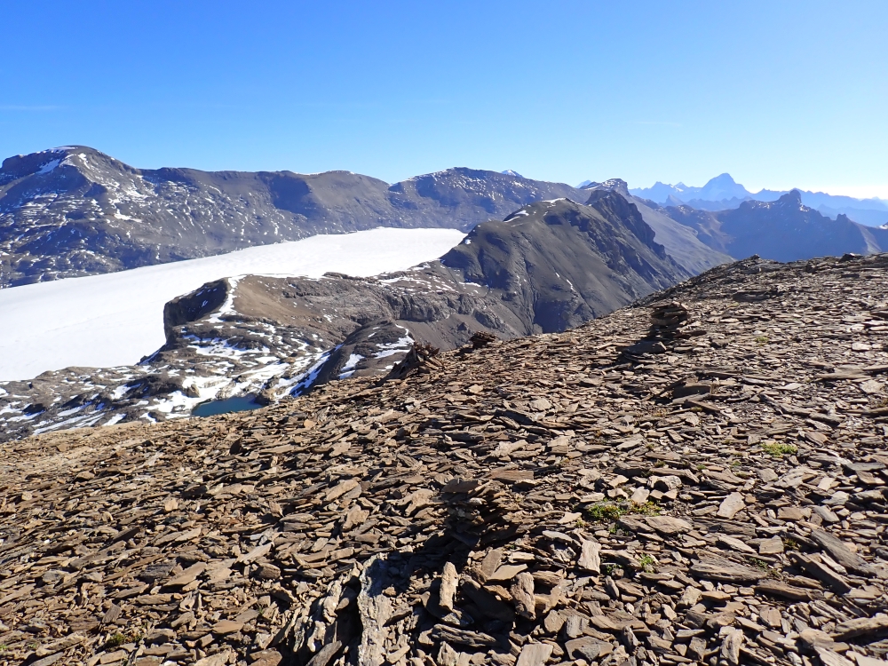 Day 4 - Pointe de la Plaine Morte - Se Mort Tothore - Mont Bovin - Tubang - Cabane Des Violettes