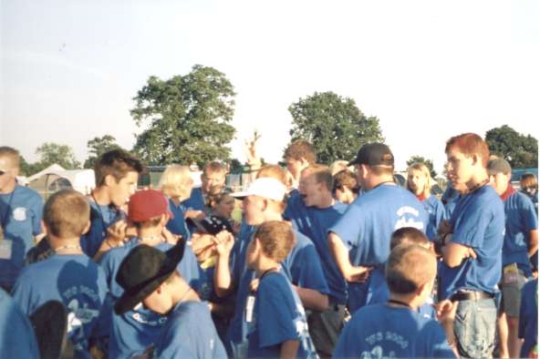 Southdown before closing ceremony