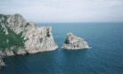 Rocks on the North East of the island.
