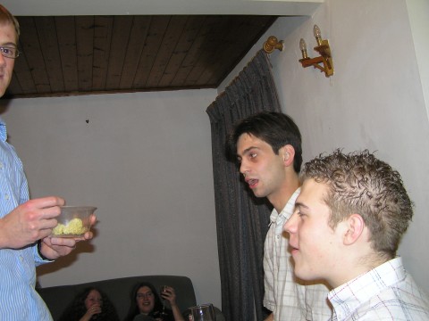 What's Alex seen?