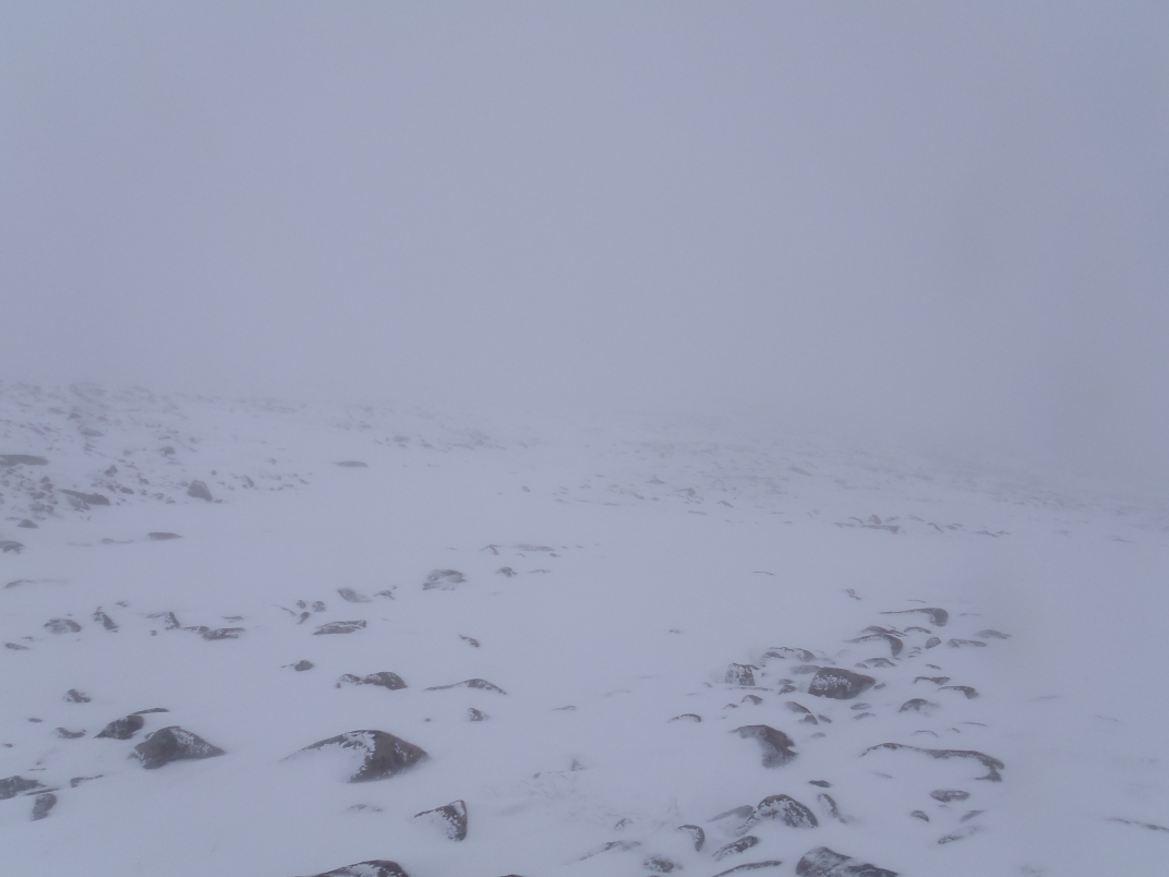 Day 1 - Cairngorm Ski Base Station - Ben Macdui - Hutchinson Bothy