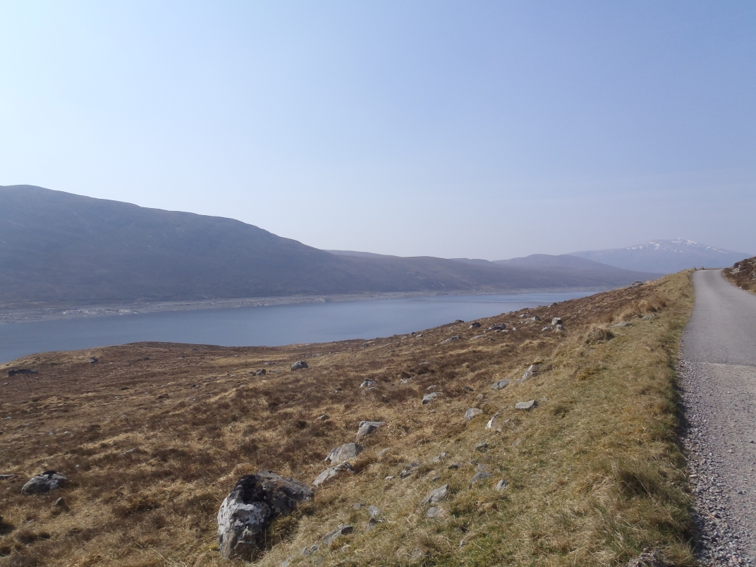 Day 1 - Walk in from Lochluichart station