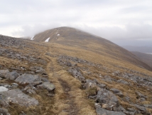 Day 2 - An Coileachan - Meall Gorm - Sgurr Mor - Meall a'Chrasgaidh - Sgurr nan Clach Geala - Sgurr nan Each