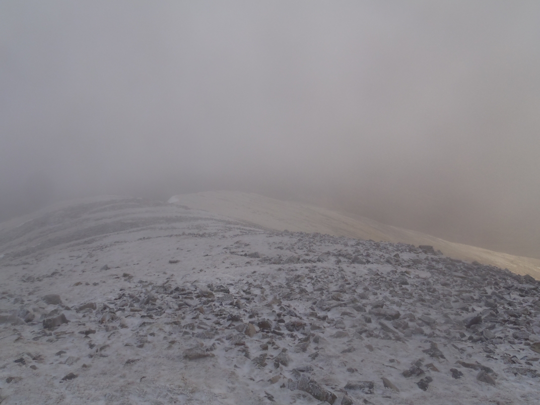 Stob Coire na Ceannain (-15C with wind chill) - 1st Jan 2017