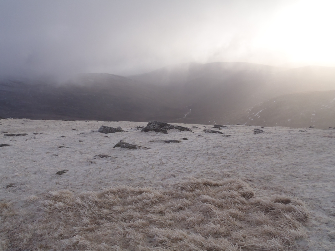 Stob Coire na Ceannain (-15C with wind chill) - 1st Jan 2017