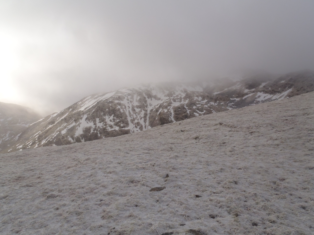 Stob Coire na Ceannain (-15C with wind chill) - 1st Jan 2017