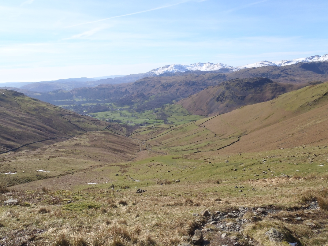Travellers Rest - Seat Sandal - Dollywagon Pike - Helvellyn - Striding Edge - Red Tarn