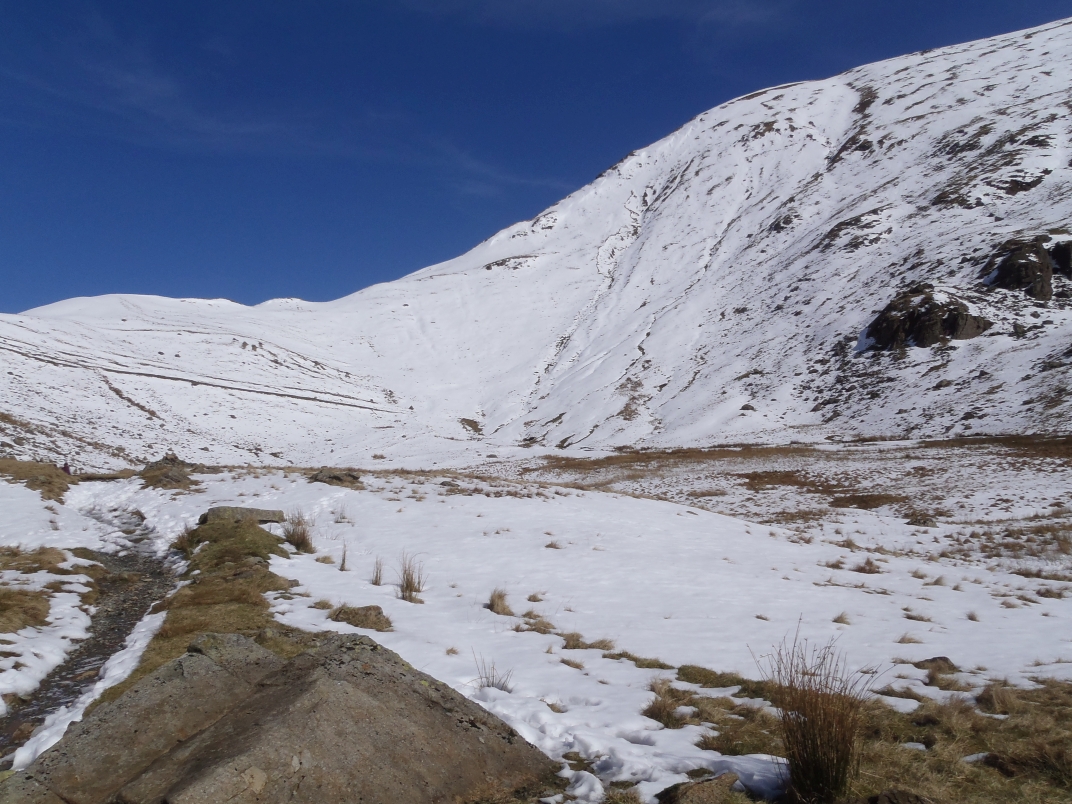 Travellers Rest - Seat Sandal - Dollywagon Pike - Helvellyn - Striding Edge - Red Tarn