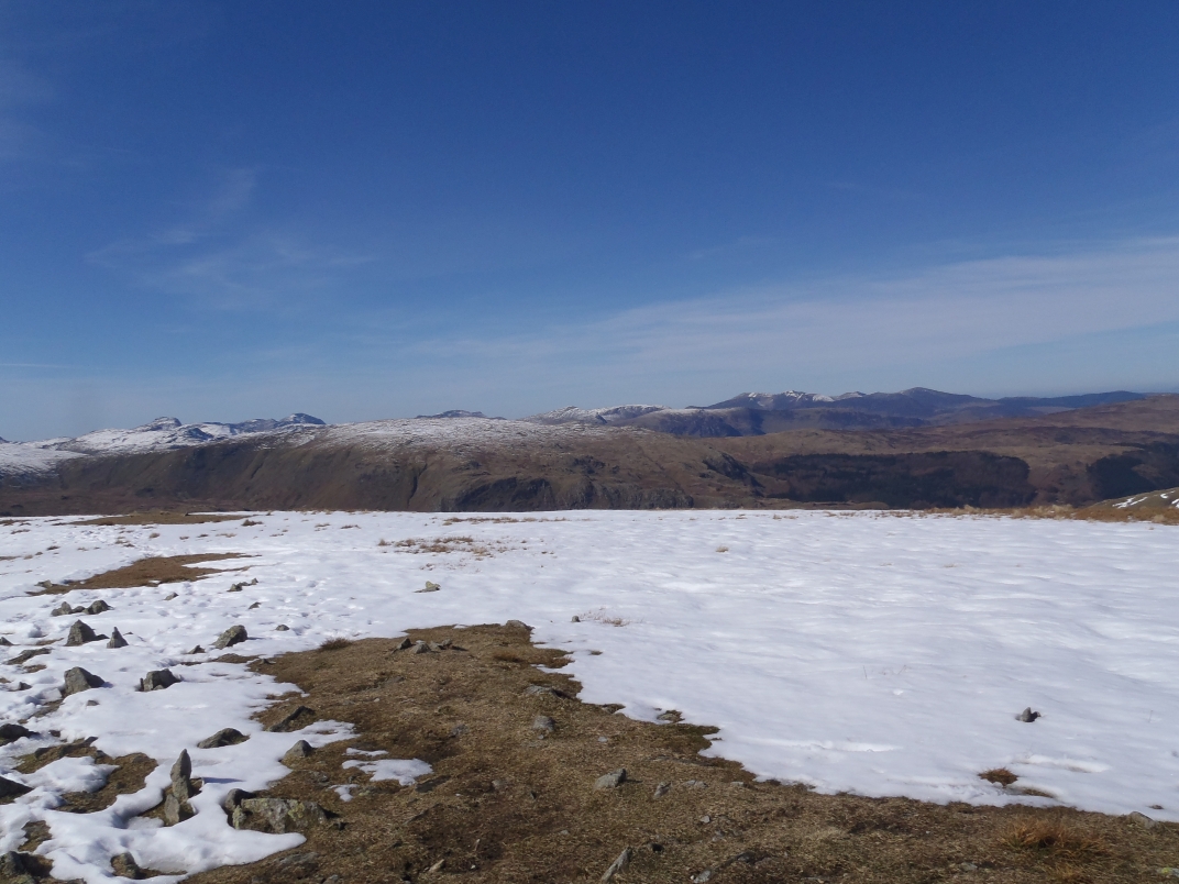 Travellers Rest - Seat Sandal - Dollywagon Pike - Helvellyn - Striding Edge - Red Tarn