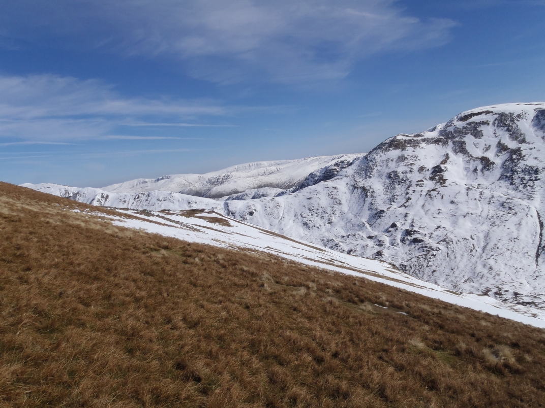 Travellers Rest - Seat Sandal - Dollywagon Pike - Helvellyn - Striding Edge - Red Tarn