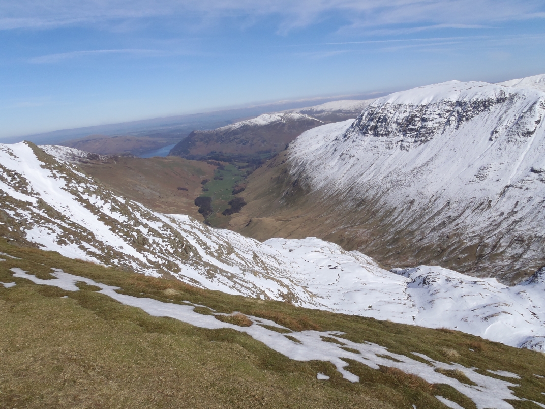 Travellers Rest - Seat Sandal - Dollywagon Pike - Helvellyn - Striding Edge - Red Tarn