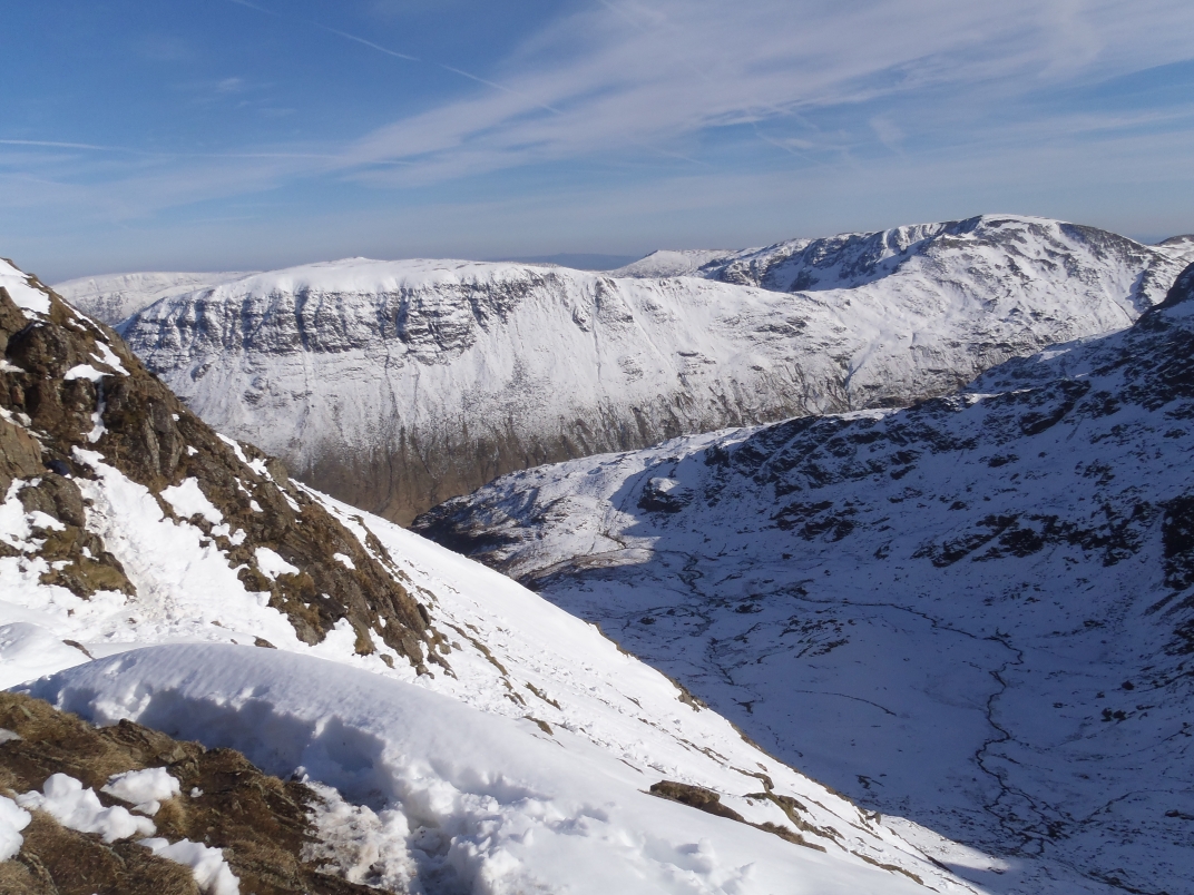 Travellers Rest - Seat Sandal - Dollywagon Pike - Helvellyn - Striding Edge - Red Tarn