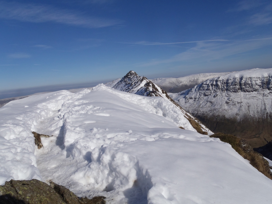 Travellers Rest - Seat Sandal - Dollywagon Pike - Helvellyn - Striding Edge - Red Tarn