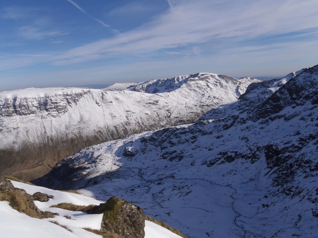 Travellers Rest - Seat Sandal - Dollywagon Pike - Helvellyn - Striding Edge - Red Tarn