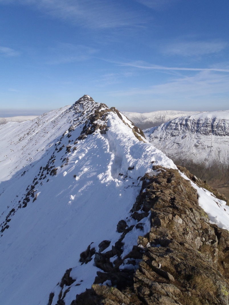 Travellers Rest - Seat Sandal - Dollywagon Pike - Helvellyn - Striding Edge - Red Tarn