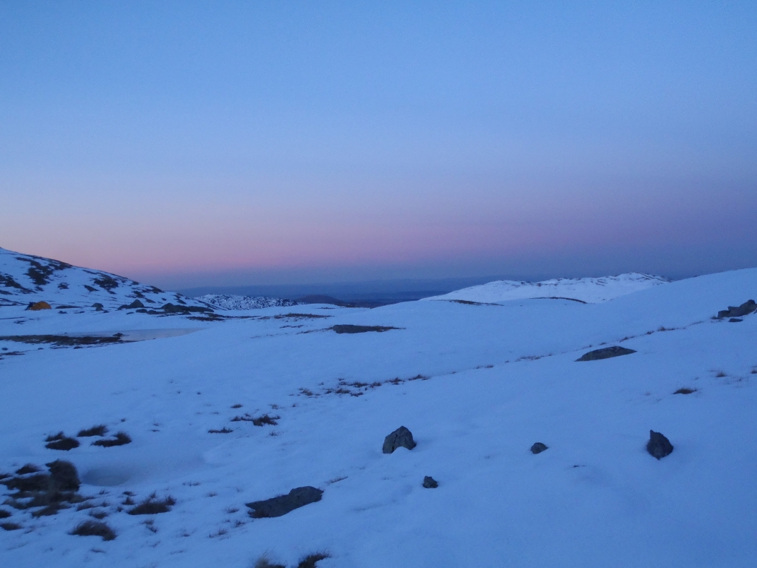 Sunset at Red Tarn