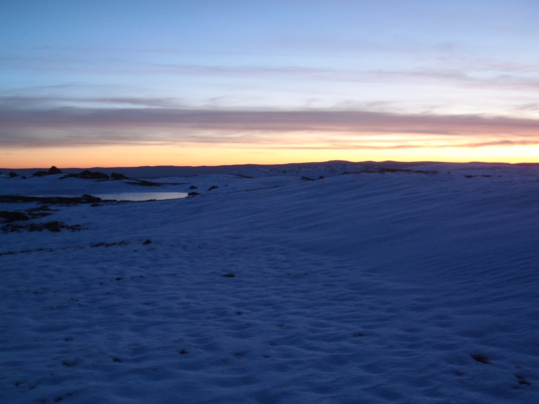 Sunrise at Red Tarn