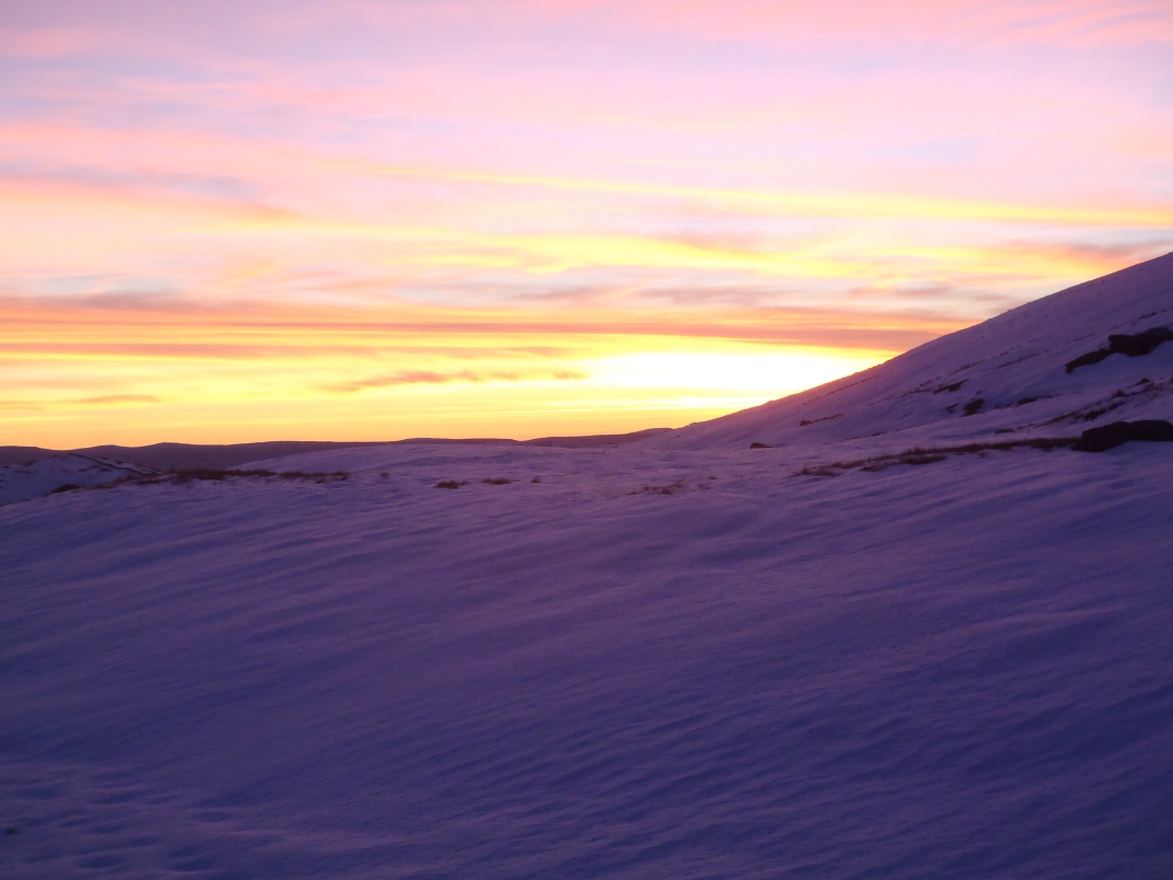 Sunrise at Red Tarn