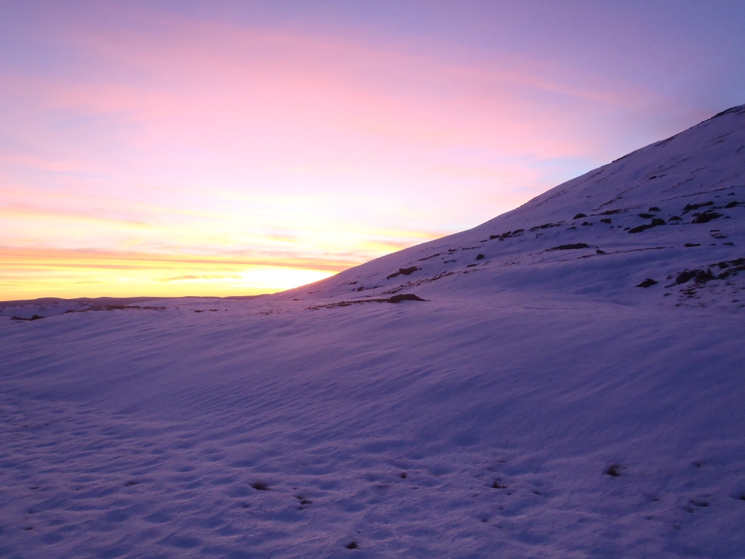 Sunrise at Red Tarn