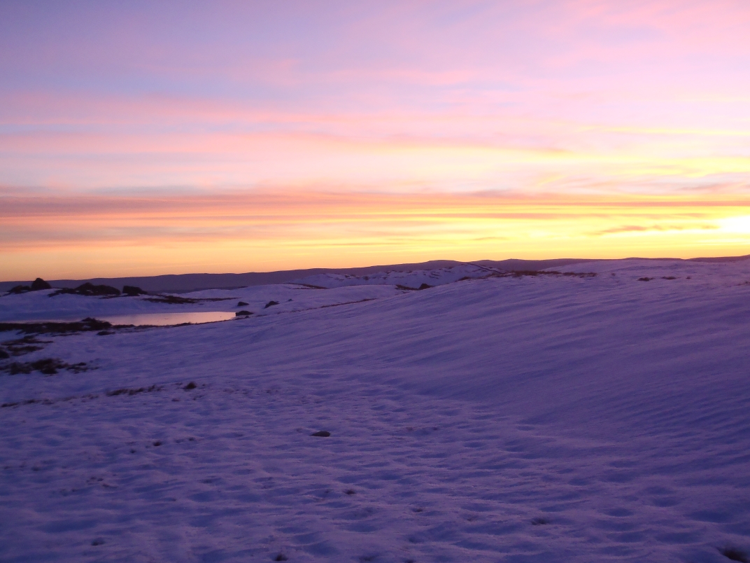 Sunrise at Red Tarn
